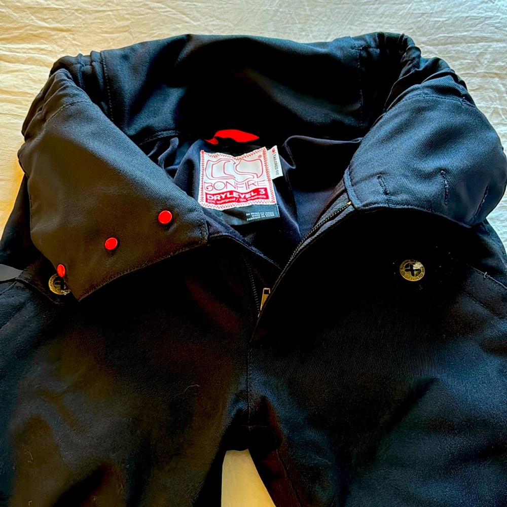 Bonfire ski pants embellished with stars